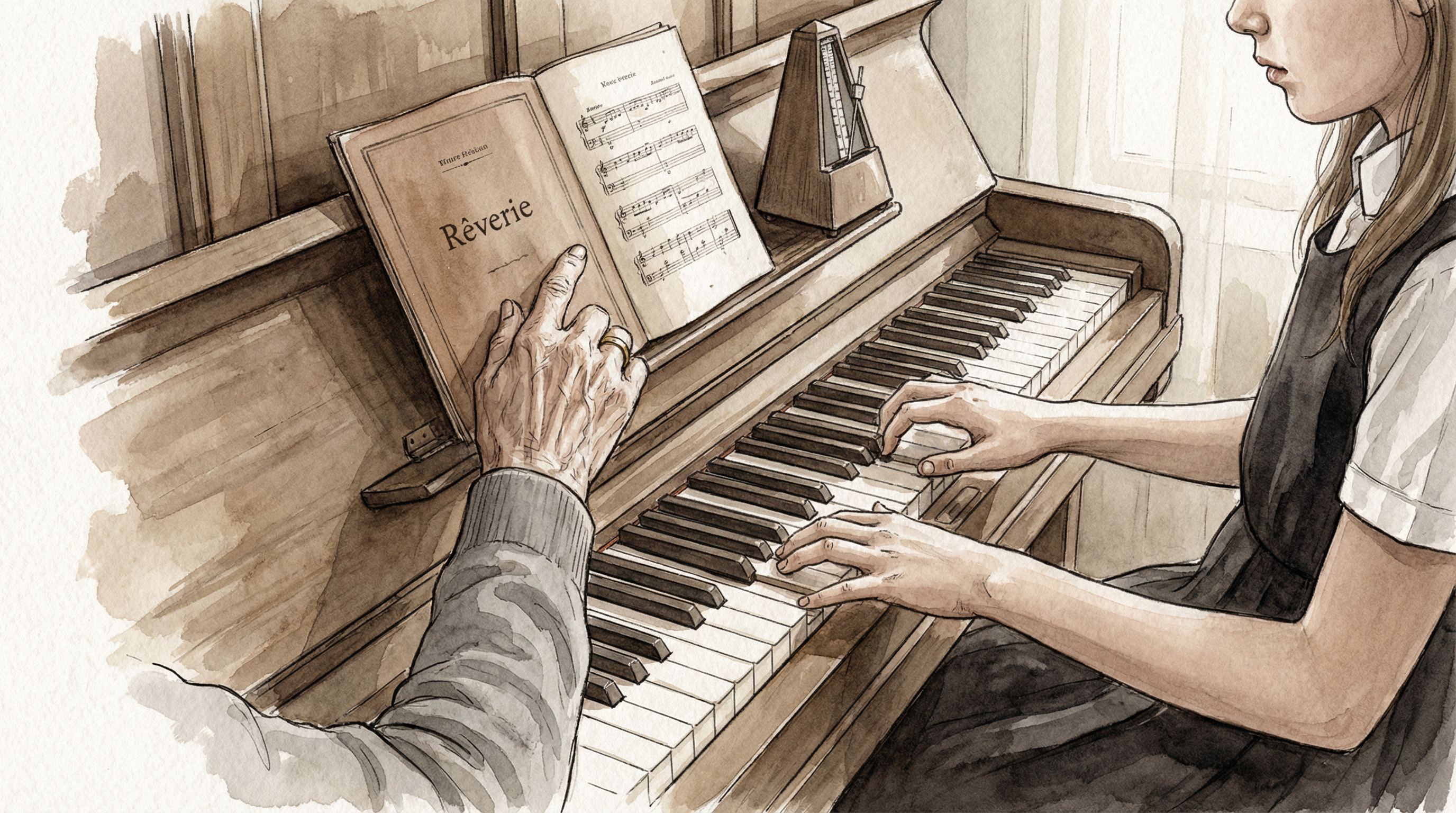 The Piano Teacher — artwork